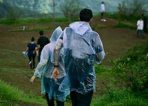 雨の日　ディズニー